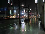 夜の山形市街